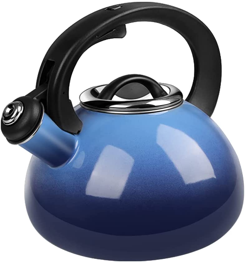 Whistling Tea Kettles, AIDEA 2 Quart Ceramic Tea Kettle for Stovetop