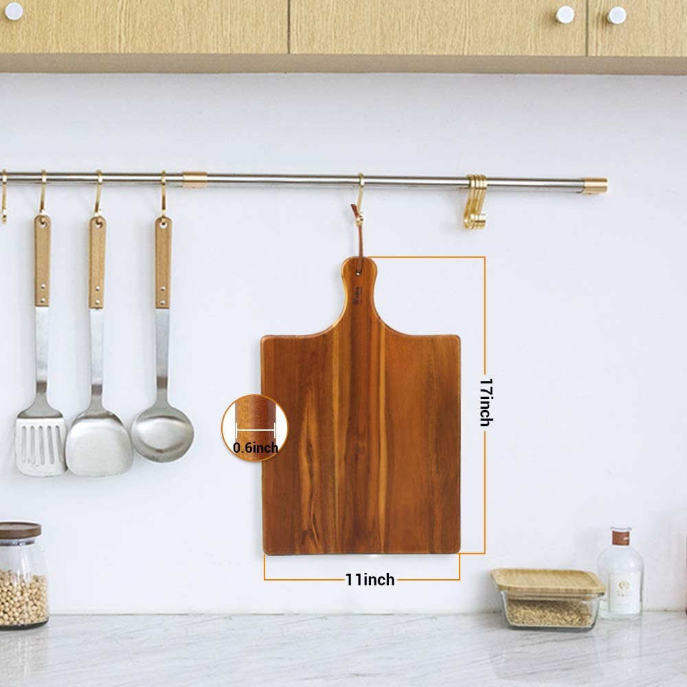 AIDEA Acacia Wood Cutting Board with handle