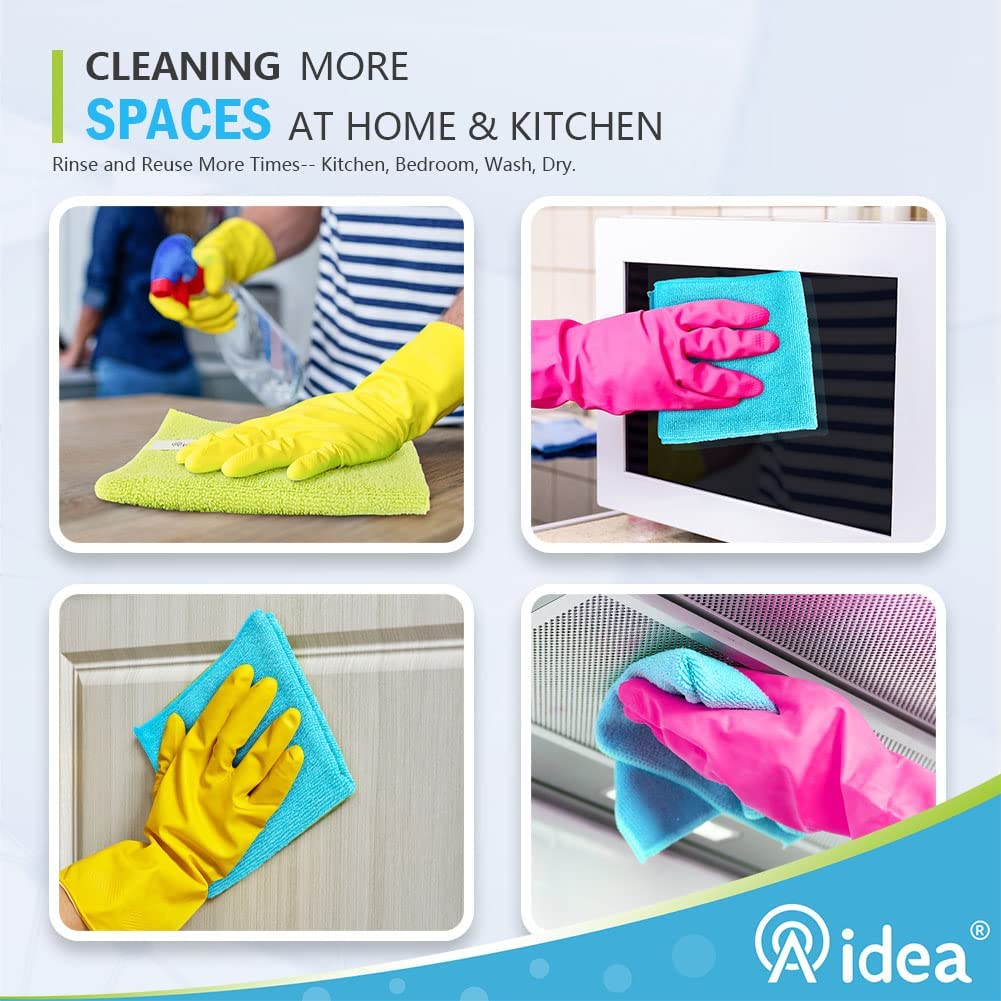 Dish Towels, Highly Absorbent Cleaning Cloth Thick And Fast Drying