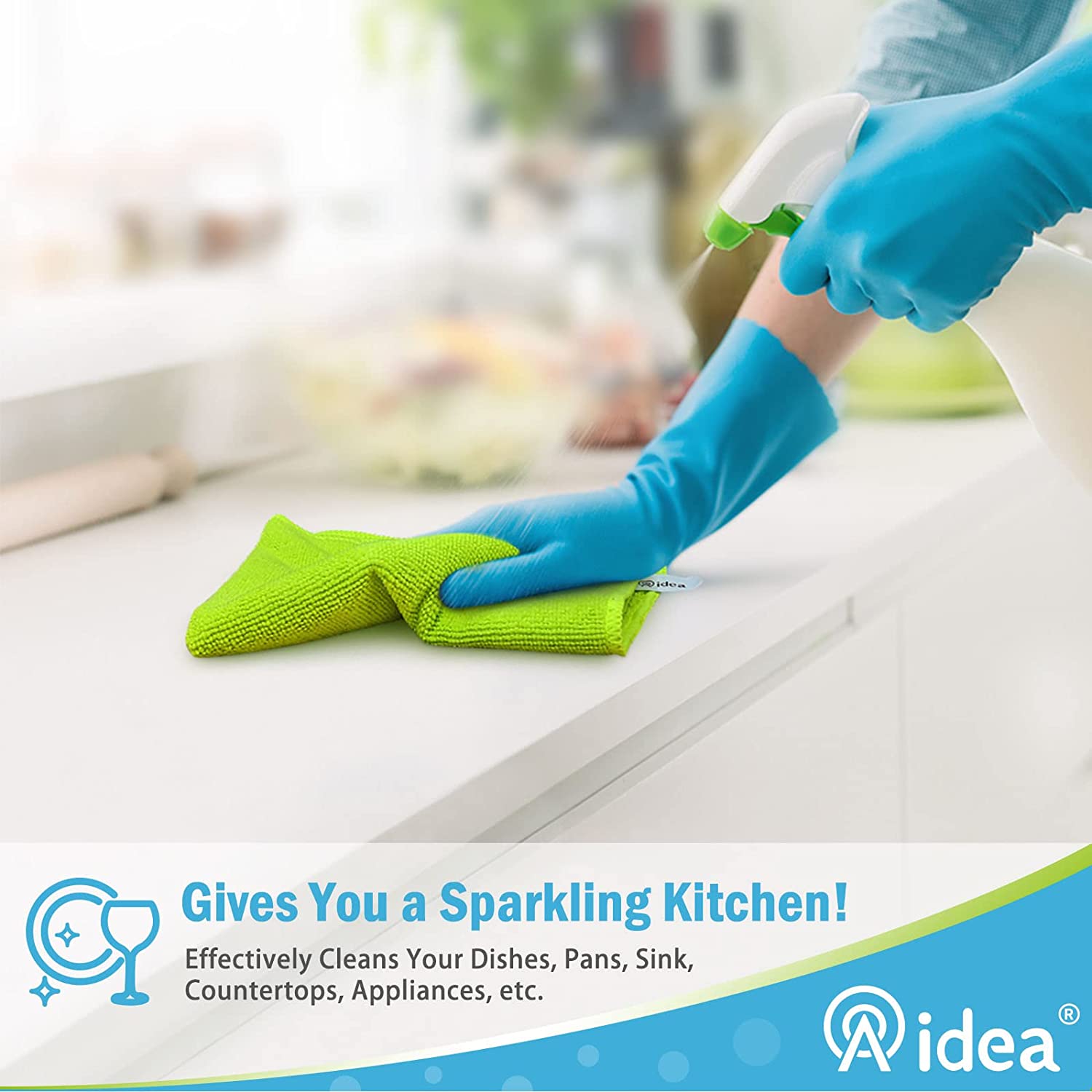 Why Microfiber Cleaning Cloths Should Be In Your Kitchen