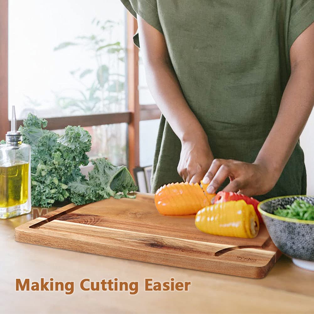 AIDEA Wood Cutting Board, Cutting Boards For Kitchen Wood With
