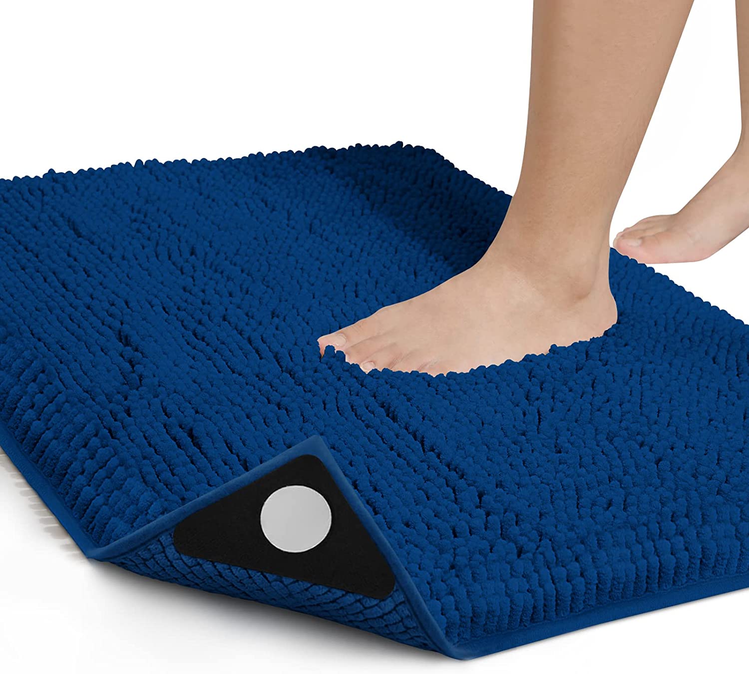 Absorbent Bath Mat Shower Rug Soft Non-slip Microfiber Floor Carpet  Bathroom USA