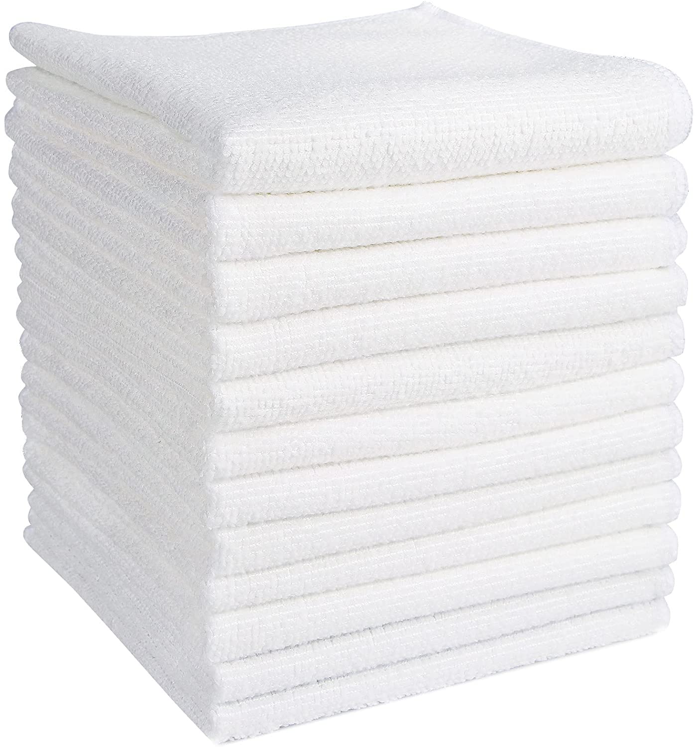 AIDEA Microfiber Cleaning Cloths White, Strong Water Absorption, Lint- –  Aidea USA, Your One Stop Shop For Home Products