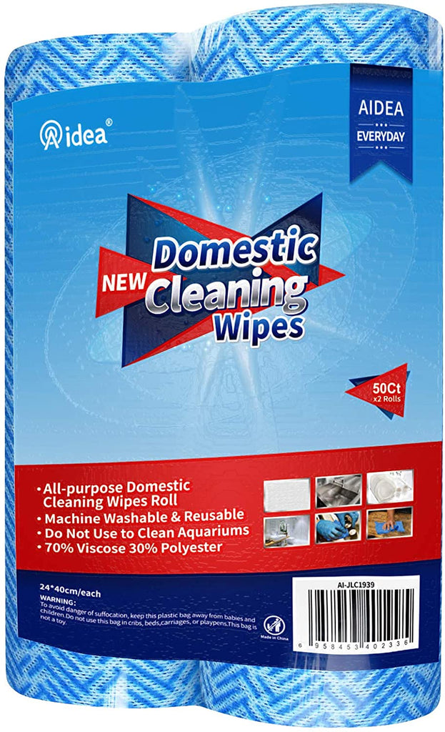 Aidea Cleaning Wipes, Multi-Purpose Towel Reusable Cleaning Cloths, Domestic Cleaning Wipes, Cleaning Towels, Dish Cloths