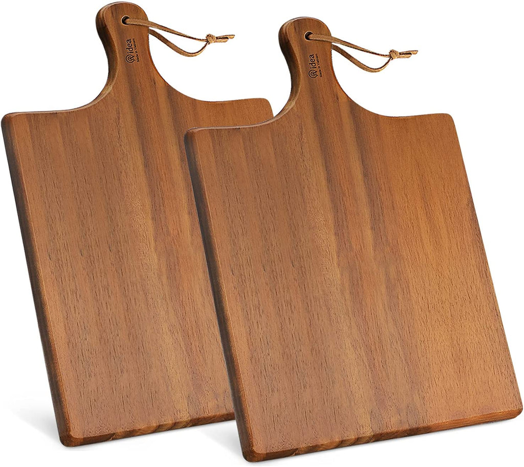 AIDEA Wood Cutting Board with Handle