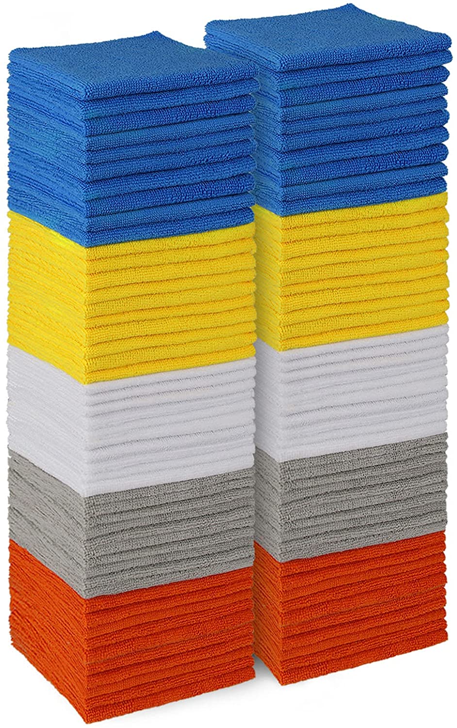 AIDEA Microvezel reinigingsdoekjes, 50 stuks, multifunctionele herbruikbare reinigingsdoeken, pluisvrij, streepvrij, wasbaar, stofdoek voor huis, keuken, auto, motorfiets, ramen, 30 x 40 cm AIDEA Microvezel reinigingsdoekjes, 50 stuks, multifunctionele herbruikbare reinigingsdoeken, pluisvrij, streepvrij, wasbaar, stofdoek voor huis, keuken, auto, motorfiets, ramen, 30 x 40 cm